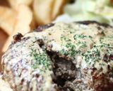 じゅわっと肉汁ジューシーなハンバーグ♡作り方16写真