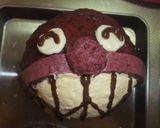 バイキンマンとレオの3Dケーキ作り方18写真