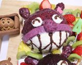 アンパンマンとやまちゃんの3Dケーキ作り方15写真
