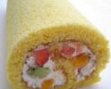クリスマスケーキ★２００５年（トライフルロールケーキ）作り方17写真