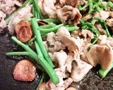 クレソンと豚肉のニンニク炒め作り方8写真