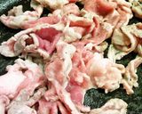 クレソンと豚肉のニンニク炒め作り方5写真