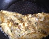余った餃子のタネで中華風あんかけオムレツ作り方3写真