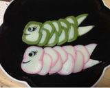 こどもの日！簡単こいのぼりキャラ弁皿作り方12写真