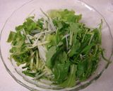 即席ドレッシング海苔サラダ作り方1写真