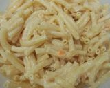 簡単♬マヨ醤油マカロニサラダ作り方1写真