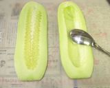 太胡瓜(加賀野菜)と新玉のシャリっと炒め作り方3写真