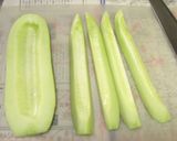 太胡瓜(加賀野菜)と新玉のシャリっと炒め作り方4写真