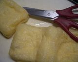 *人参・ごぼう・えのきの油揚げ巻き煮作り方1写真