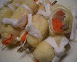 *人参・ごぼう・えのきの油揚げ巻き煮作り方7写真