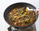 鶏肉ともやしの蒸しカレー作り方6写真