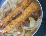 市販のエビフライでエビかつ丼！作り方6写真