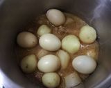 圧力鍋で簡単☆手羽元のゴマ味噌煮込み作り方5写真
