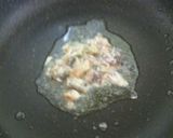 ささっと♪春キャベツのアンチョビソース作り方1写真