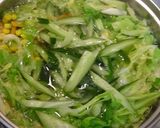 給食風コールスローサラダ作り方1写真
