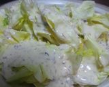 ささっと♪春キャベツのアンチョビソース作り方5写真