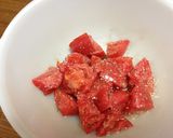簡単♪トマトのオリクレ和え作り方2写真