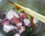 お手ごろぶつ切りたこで、たこキムチ作り方3写真