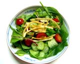 とまとスープシチュー&みどりサラダ作り方5写真