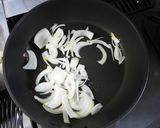 カボチャクリームパスタ。作り方2写真