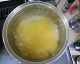 カボチャクリームパスタ。作り方6写真