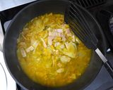 カボチャクリームパスタ。作り方7写真