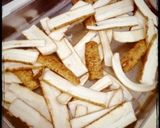 ごぼうチップス カレーマヨソース作り方1写真