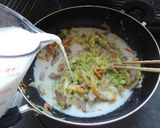 ★クリーム系パスタ★作り方2写真