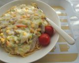 ★クリーム系パスタ★作り方5写真