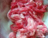 たけのこ・絹さや・牛肉の和風甘辛炒め作り方2写真