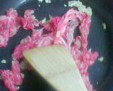 たけのこ・絹さや・牛肉の和風甘辛炒め作り方4写真