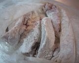 鯖の唐揚げ♪サラダに添えて作り方3写真