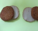 おつまみに薩摩揚げの大葉チーズ挟み焼き♪作り方1写真