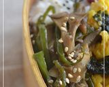 舞茸とピーマンの塩昆布炒め作り方13写真