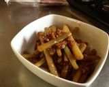 フキと挽肉炒め 簡単レシピ作り方5写真