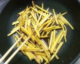 さつまいもでキンピラ☆作り方5写真