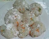 野菜とごはんのおやき *離乳食作り方3写真