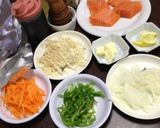 シャケのホイル蒸し作り方1写真