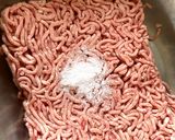 つなぎなしソースなし 肉々香草ハンバーグ作り方5写真