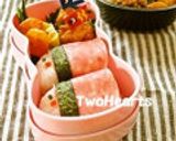 ビアハムで♡ハム巻きおにぎり♪作り方6写真