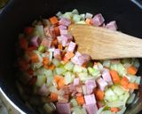 ラタトゥイユ風＊野菜たっぷりトマトパスタ作り方5写真