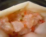 かぶとの形のエビ春巻き作り方3写真