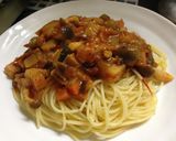 ラタトゥイユ風＊野菜たっぷりトマトパスタ作り方10写真