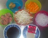 白滝ラーメン？！ピリ辛担々スープ☆作り方1写真
