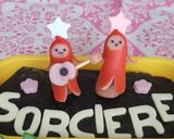 赤ウインナー星人 ☆キャラ弁のおかず☆作り方14写真