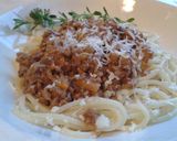 簡単☆ミートソースのパスタ作り方8写真