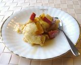 りんごぎっしり♪簡単パンプディング作り方6写真