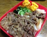 簡単!お弁当にも!牛丼♪( ´▽`)作り方3写真