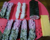 こいのぼり　真鯉・緋鯉飾り巻き作り方9写真