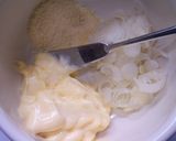 タルタル風ネギトースト作り方1写真